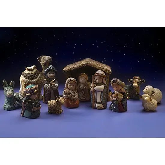 De Rosa - The Three Wise Men, 9-13 cm, Ceramic Figures, De Rosa Montevideo
