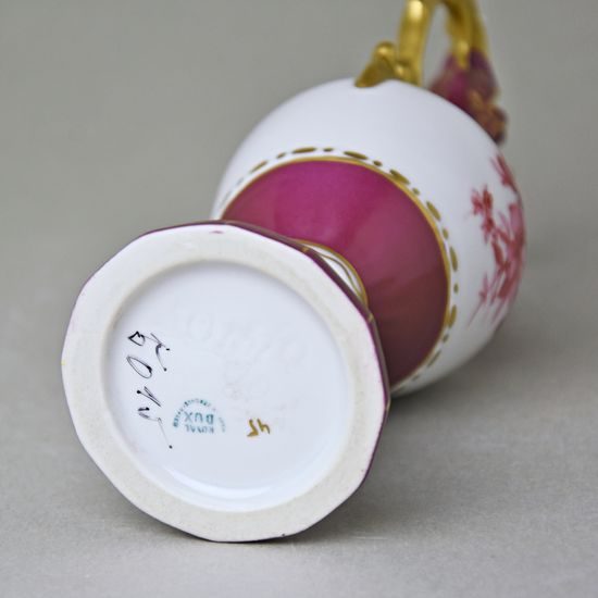 Vase AMPHORA one handle mini 18 cm, Purple, Vases Duchcov