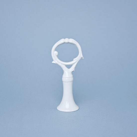 Key 14 cm White (for salt/pepper shakers and toothpick dose) or Compartment Dish, Český porcelán a.s.
