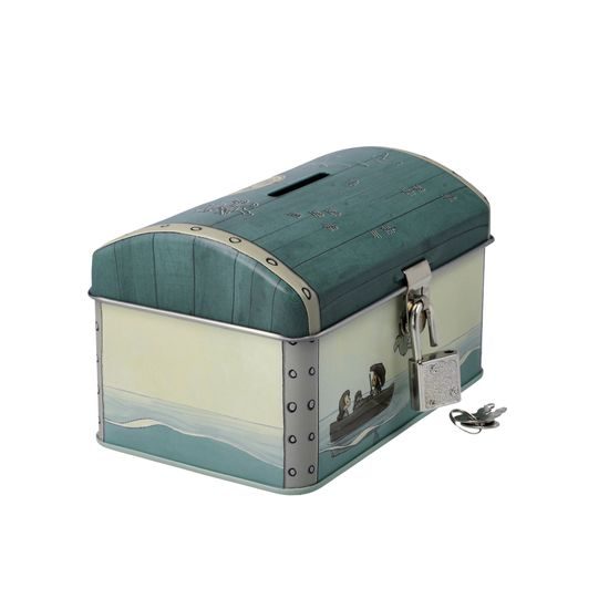 Savings box Anouk- Teasure Hunt, 13 / 8,5 / 8 cm, metal, Goebel