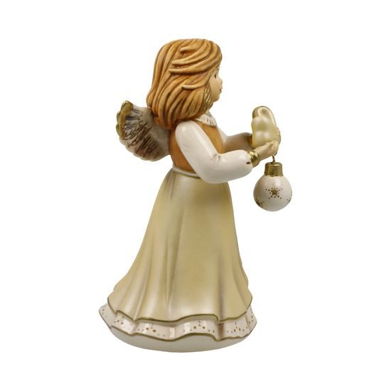 Angel Favorite Christmas Ball 8,5 / 8 / 15 cm, stoneware, Goebel