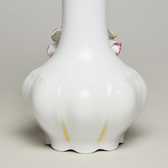 Váza štíhlá 16 cm, Reta - bílá, porcelán z Chodova
