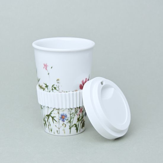 Coffee Cup To Go 400 ml, X9056 Meadow flowers, G. Benedikt 1882