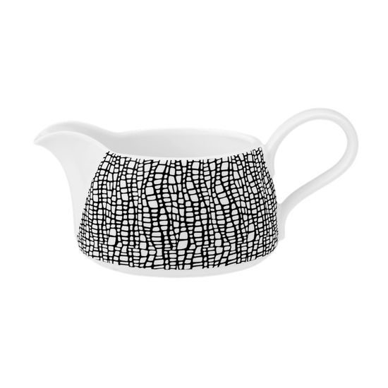 Omáčník 0,60 l, Glamorous Black 25677, Porcelán Seltmann