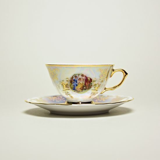 Cup tea 200 ml and saucer, The Three Graces, Frederyka Carlsbad