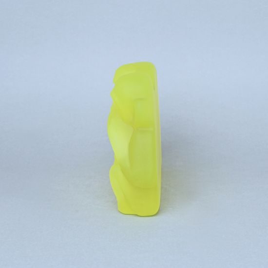 Three monkeys (uranium glass), Glassworks Janov