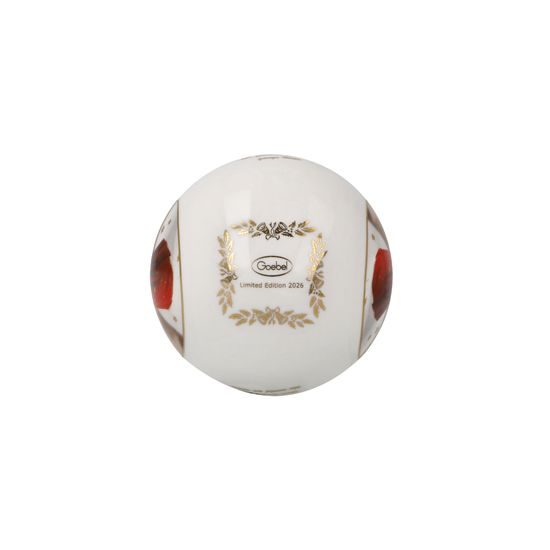 Annual ball 2026 7,5 / 7,5 / 8 cm, porcelain, Goebel