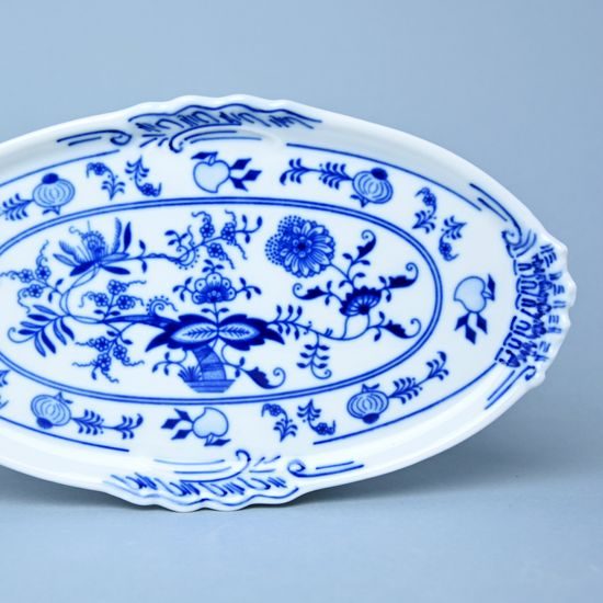 Tray oval mini 20 cm, Original Blue Onion Pattern