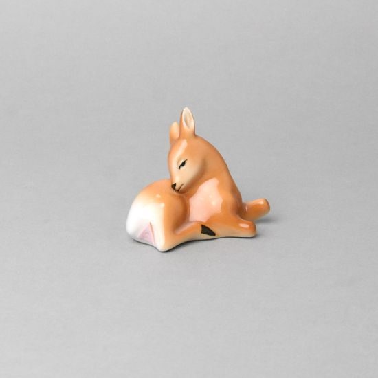 Koloušek 9 x 7,5 cm, Luxor, Porcelánové figurky Duchcov