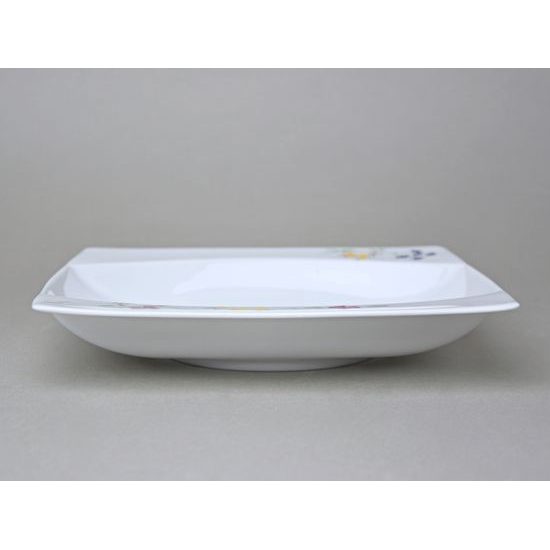 EYE luční kvítí, Talíř hluboký 23 cm, Thun 1794, karlovarský porcelán