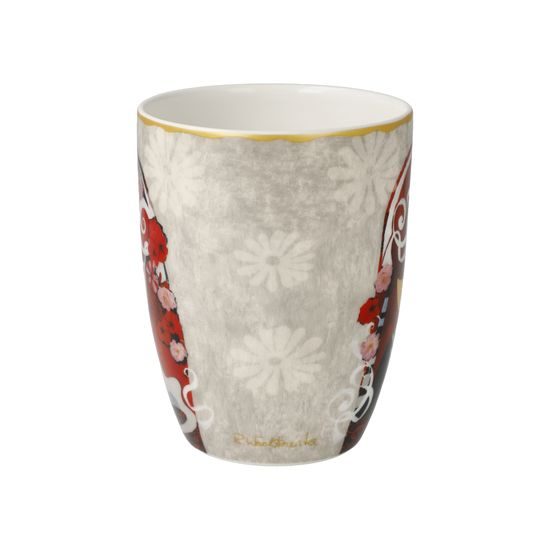 Cup Templi dell amore 400ml, Fine Bone China, Cats Goebel R. Wachtmeister