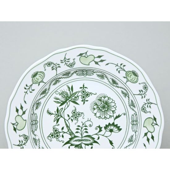 Talíř dezertní 15 cm, Zelený cibulák, Český porcelán a.s.