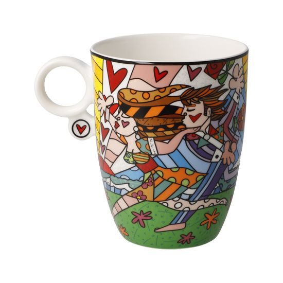 Mug Falling 400ml, Fine Bone China, R. Britto, Goebel