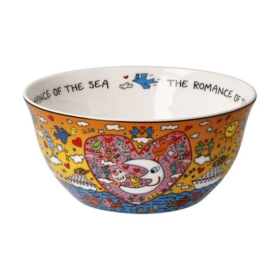 Bowl Romance of the Sea 15 / 15 / 7 cm, fine bone china, J. Rizzi, Goebel