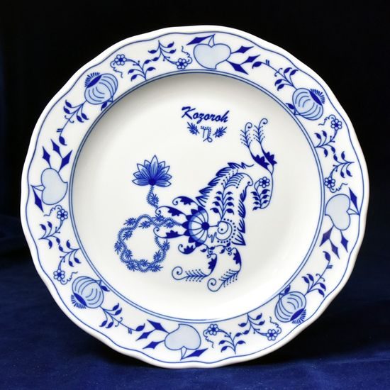 Plate dining 24 cm, Capricorn, (wall plate too), Original Blue Onion Pattern