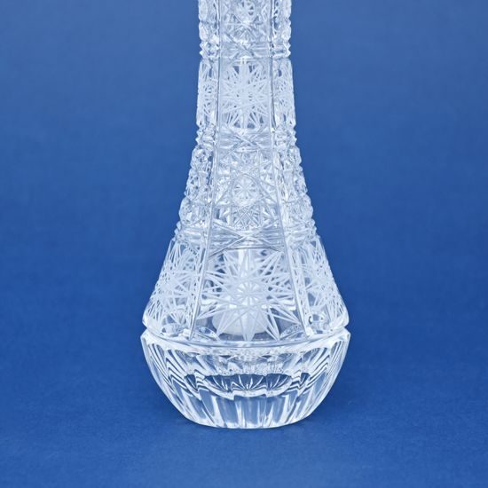 Křišťálová váza broušená, 230 mm, Crystal BOHEMIA