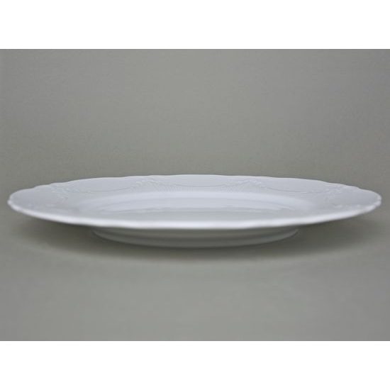 Vicomte white: Plate dining 27 cm, Thun 1794 Carlsbad porcelain