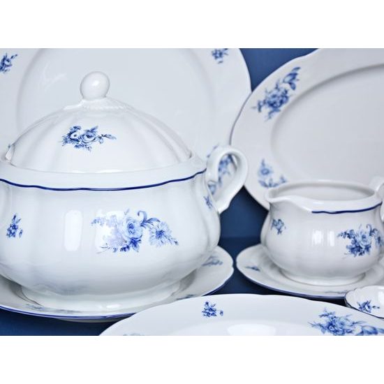 Dining set for 6 persons, Thun 1794 Carlsbad porcelain, ROSE 80061