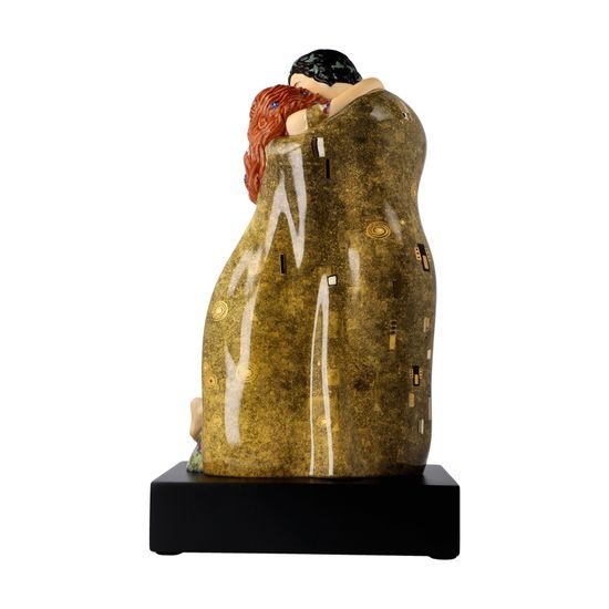 Figurine Gustav Klimt - The Kiss 18,5 / 12,5 / 33 cm, Porcelain, Goebel