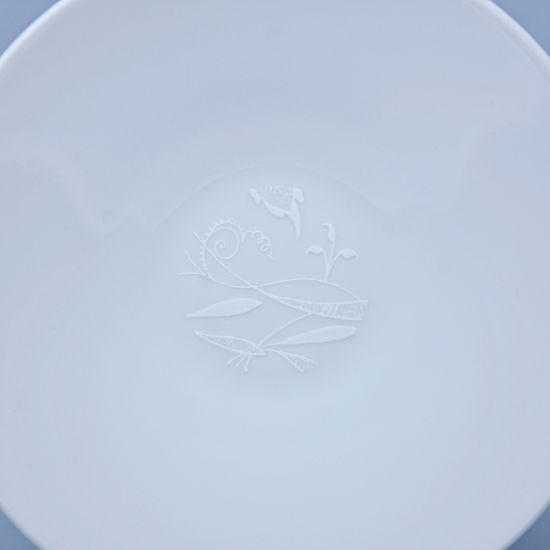 Bohemia White DECOR, Talíř dezertní 20 cm, design Pelcl, Český porcelán a.s.