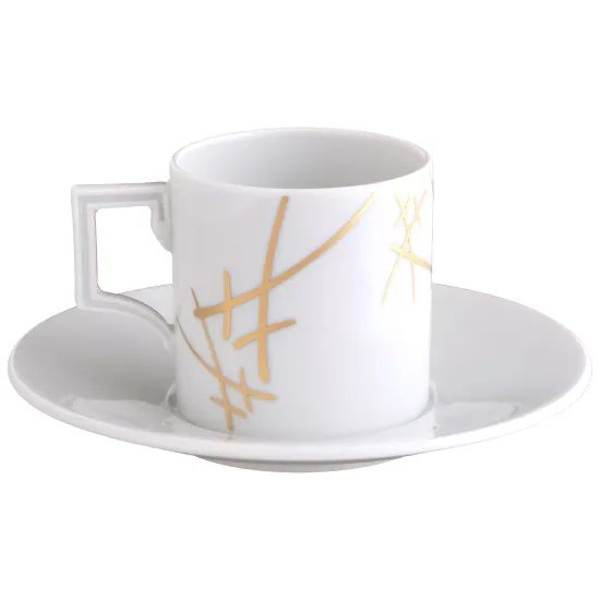 Šálek 50 ml espresso (pouze šálek) - Míšeňské zlaté meče, Míšeňský porcelán