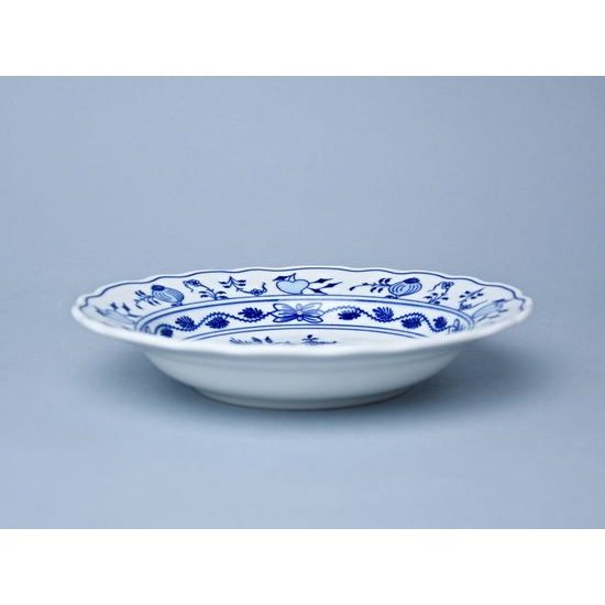 Plate deep 21 cm, Original Blue Onion Pattern
