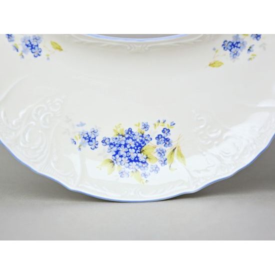 Miska na kosti 22 cm, Thun 1794, karlovarský porcelán, BERNADOTTE IVORY pomněnka