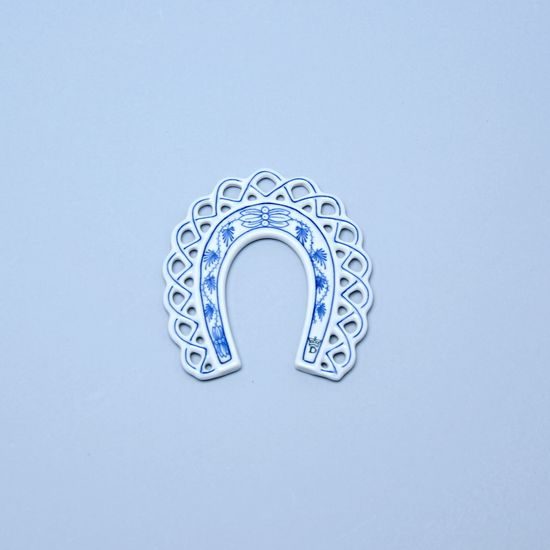 Vánoční ozdoba - podkova 9 cm, Cibulák, originální z Dubí