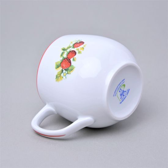 Mug Baňák 300 ml, strawberries, Český porcelán a.s.