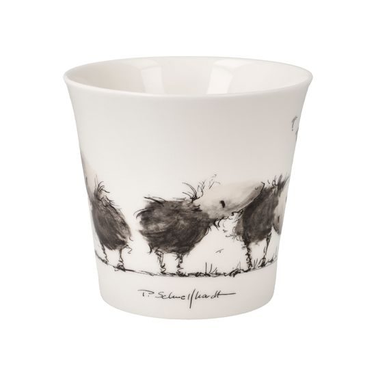 Cup Snail, who are you? 350ml, Fine Bone China, P. Schnellhardt, Goebel
