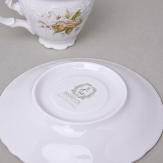 Šálek a podšálek Espresso 75 ml / 12 cm, Thun 1794, karlovarský porcelán, BERNADOTTE 023011