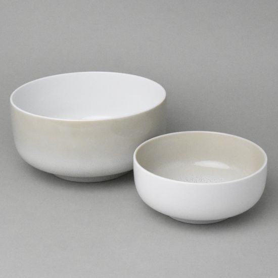 Compot set for 6 pers., Sento AURA home - cream, Seltmann porcelain