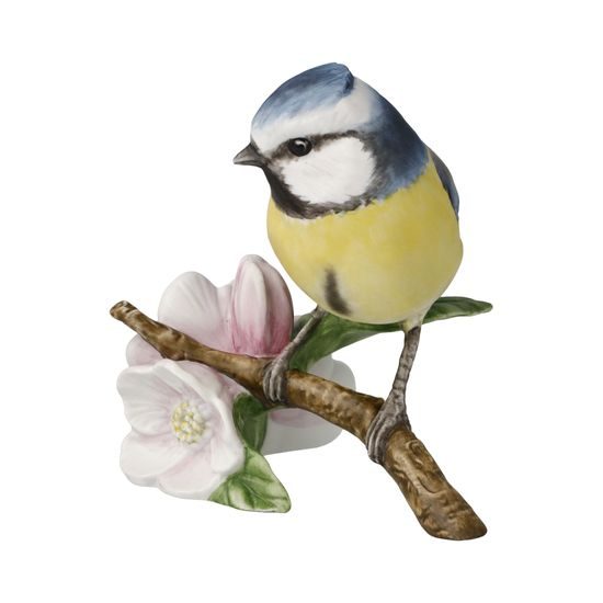 Blue Tit 9 / 9 / 9 cm, Biscuit china, Goebel