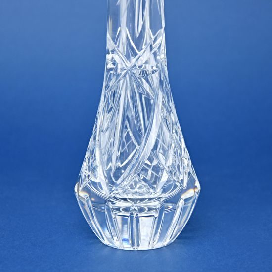 Křišťálová váza broušená úzká, Větrník, 255 mm, GLASSPO