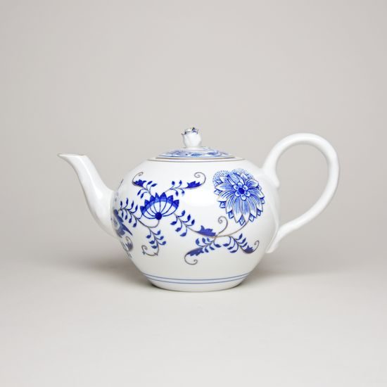 Tea pot 0,95 l, Original Blue Onion + gold Pattern
