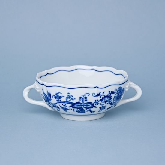 Creamsoup cup with handles 250 ml, Original Blue Onion Pattern, QII