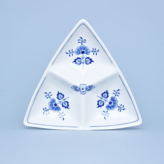 KVARTA: Miska Trina třídílná malá č. 3 20,5 x 20,5 x 20,5 cm, Cibulák, originální z Dubí (4.j.)