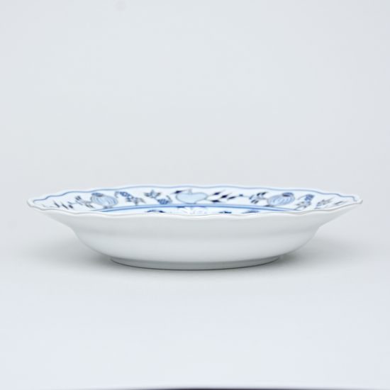 Deep plate 24 cm, Original Blue Onion Pattern + platinum