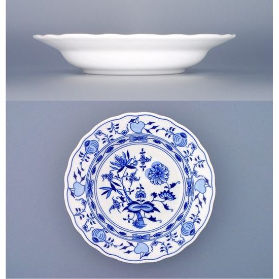 Plate deep 21 cm, Original Blue Onion Pattern