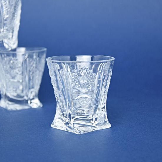 Quadro - 500PK, liqueur glass 55 ml, 8 cm, set of 6 pcs., Crystalite Bohemia