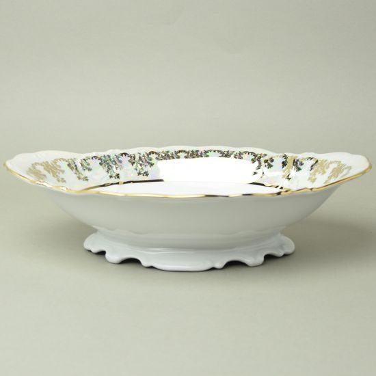 Bread / fruit basket 33 cm, The Three graces, QueensCrown porcelain