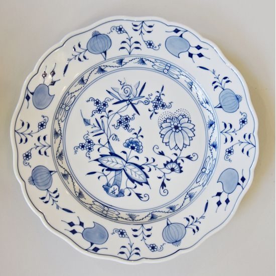 Dessert Plate 20 cm, Onion Pattern, Meissen Porcelain