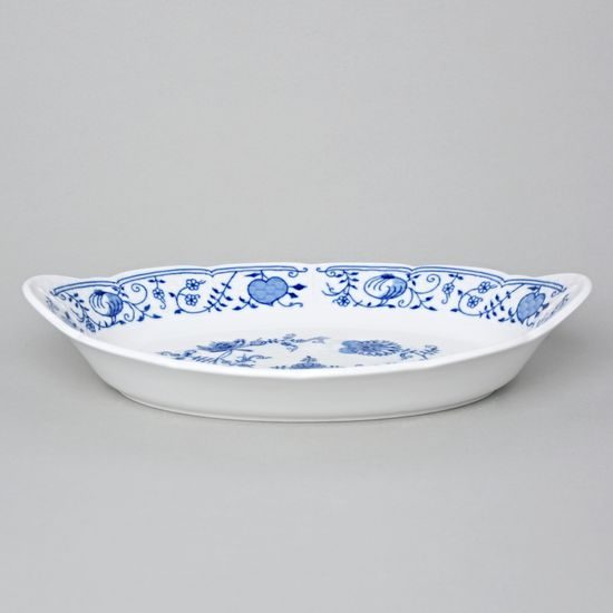 Bread Basket 33 cm, Thun 1794, Carlsbad porcelain, Natalie - Onion Pattern