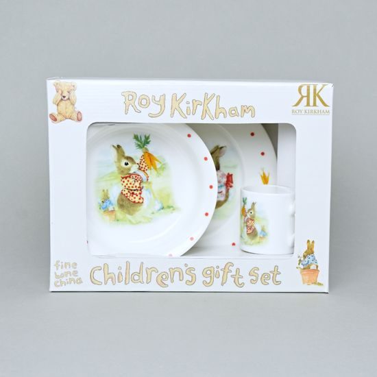 Bunnies: Bayby set 3 pcs., Roy Kirkam fine bone China