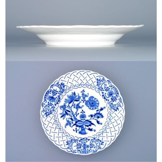 Plate embossed 18 cm, Original Blue Onion Pattern, QII