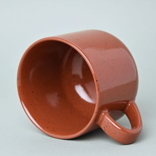 Hrnek 380 ml LIFESTYLE, Volcano - cihlová, G. Benedikt 1882