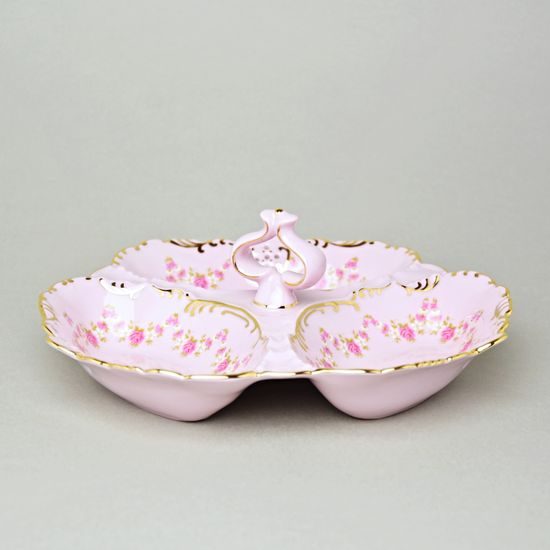 Cabaret 3 pcs. 23 cm, dekor 158, Leander, rose china