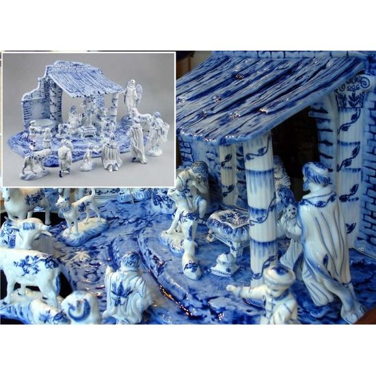 Ovce na podstavci 6,5 x 11,5 x 8 cm, Cibulák, originální z Dubí