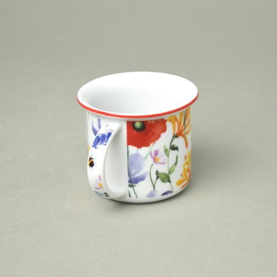 Mug Tina Fantazie, Meadow flower, 0,10 l mini, Český porcelán a.s.