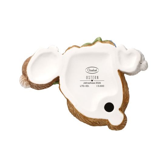 Annual Rabbit 2026 12 / 8.5 / 13cm, biscuit china, Goebel
